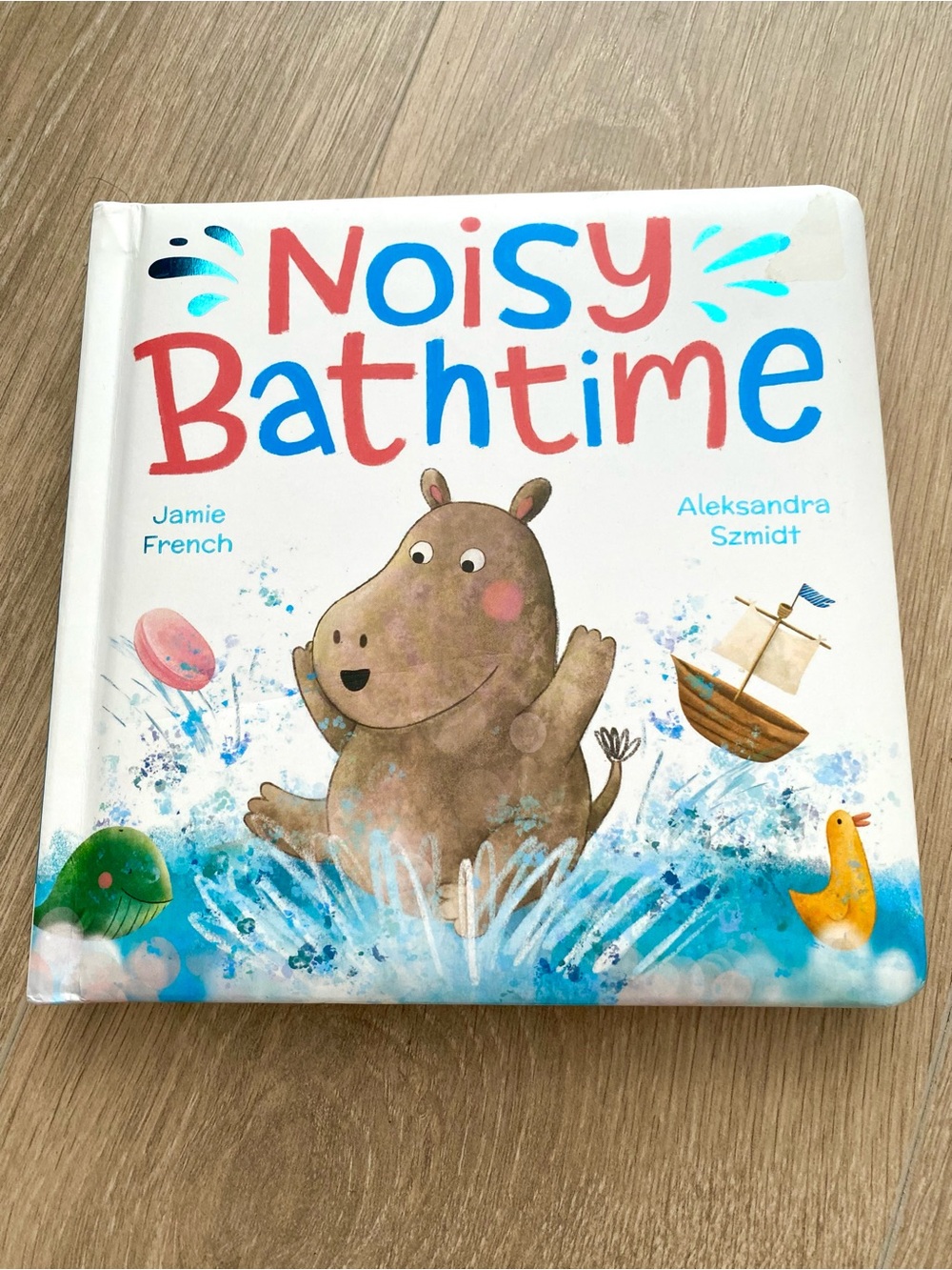 Kids Bath time Board Book
